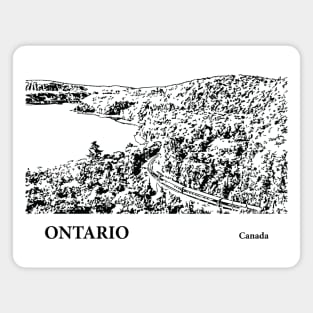 Ontario Canada Magnet